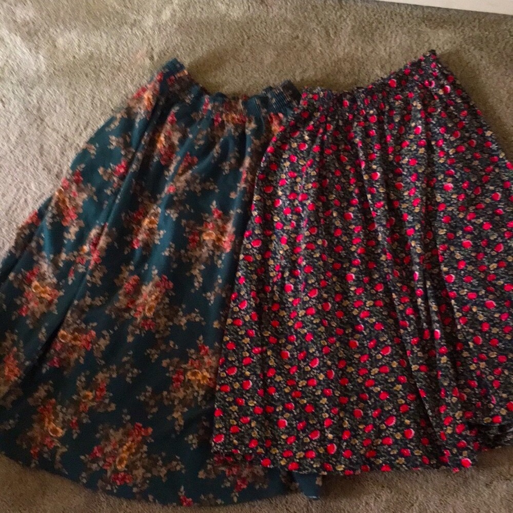2 Laura Ashley Vintage skirts
